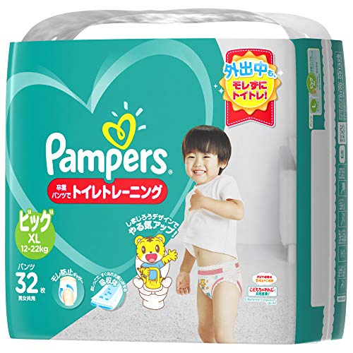【まとめ買い】パンパース　卒業パンツ　ビッグサイズ　32枚 容量32枚×4点セット Ｐ＆Ｇ オムツ