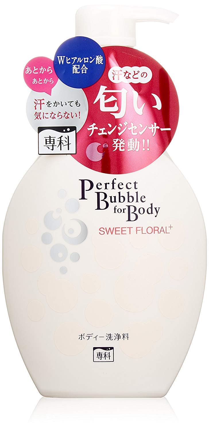 【まとめ買い】専科　パーフェクトバブル　フォーボディー　スウィートフローラル 容量500ML×9点セット ボディソープ