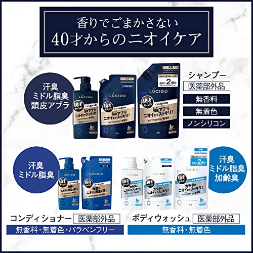 【まとめ買い】ルシード　薬用スカルプデオシャンプー つめかえ用 （医薬部外品） 容量380ML×12点セット マンダム シャンプー