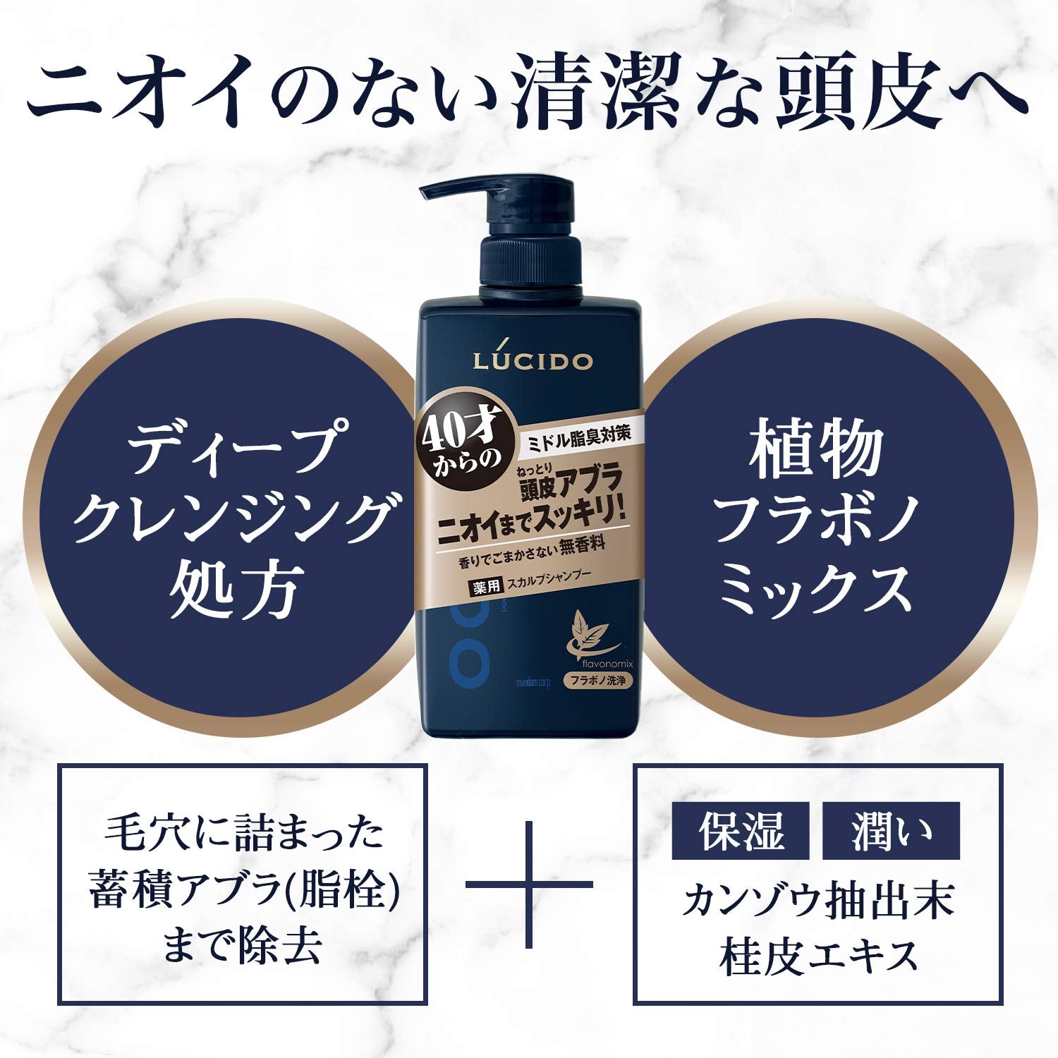 【まとめ買い】ルシード　薬用スカルプデオシャンプー　（医薬部外品） 容量450ML×12点セット マンダム シャンプー