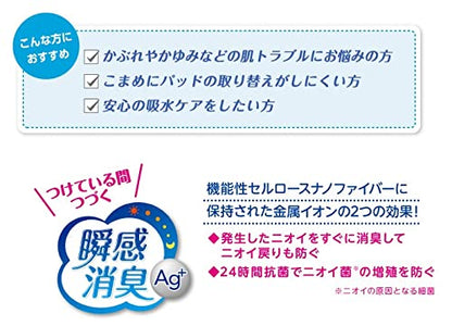 【まとめ買い】ポイズパッド　超吸収ワイド女性用　１８枚　お徳パック 容量18枚×9点セット 日本製紙クレシア 生理用品