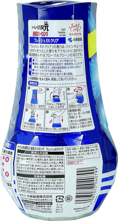 【まとめ買い】トイレの消臭元便臭ストロング４００ＭＬ 容量400ML×16点セット 小林製薬 芳香剤・トイレ用
