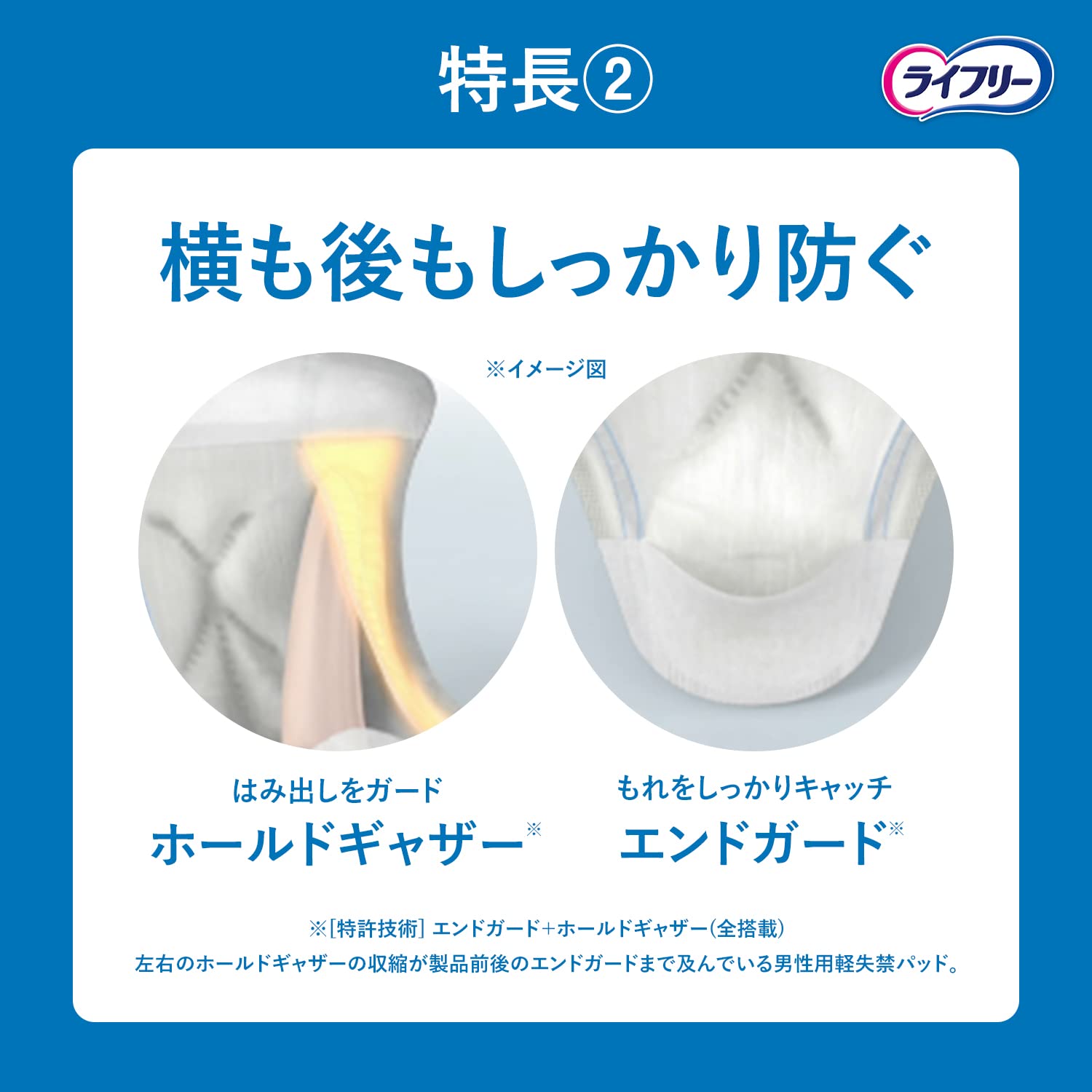 【まとめ買い】ライフリ－さわやかパッド男性用微量１６枚 容量16枚×24点セット ユニ・チャーム（ユニチャーム） 介護用品