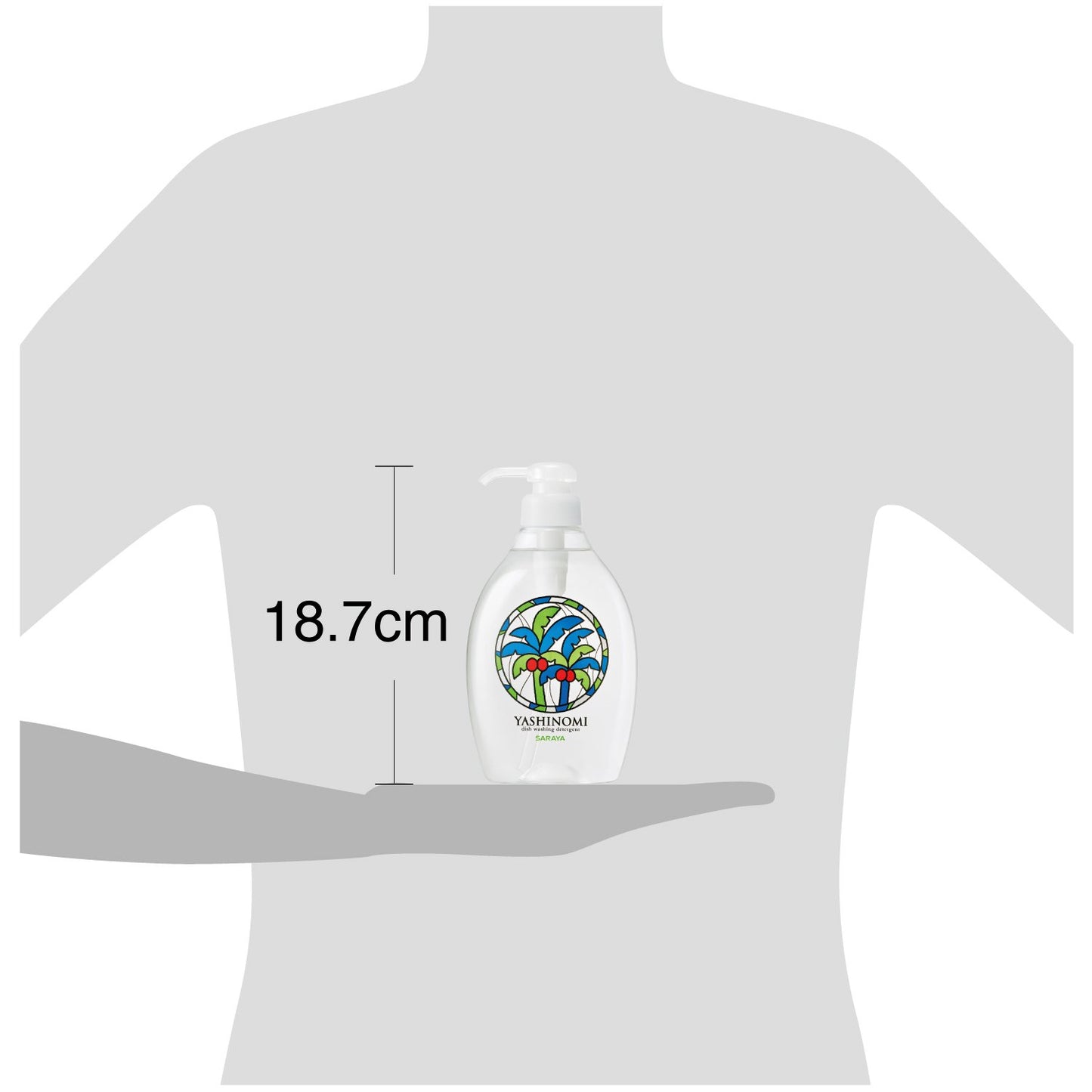 【まとめ買い】ヤシノミ洗剤　ポンプ 容量500ML×15点セット サラヤ 食器用洗剤
