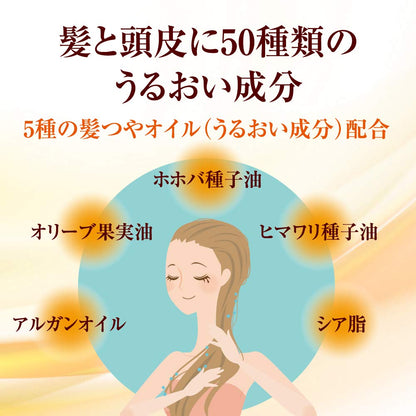 【まとめ買い】５０の恵　髪と頭皮の養潤トリートメント 容量400ML×12点セット ロート製薬 コンディショナー・リンス