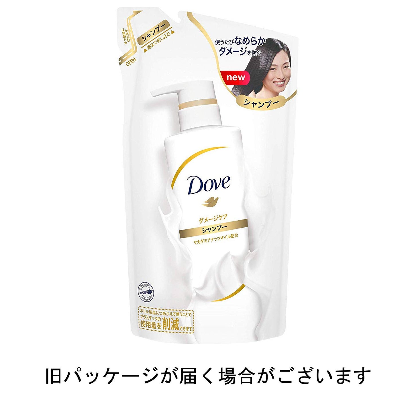【まとめ買い】ダヴ　ダメージケア　シヤンプー　つめかえ用　３５０Ｇ 容量350G×12点セット ユニリーバ シャンプー
