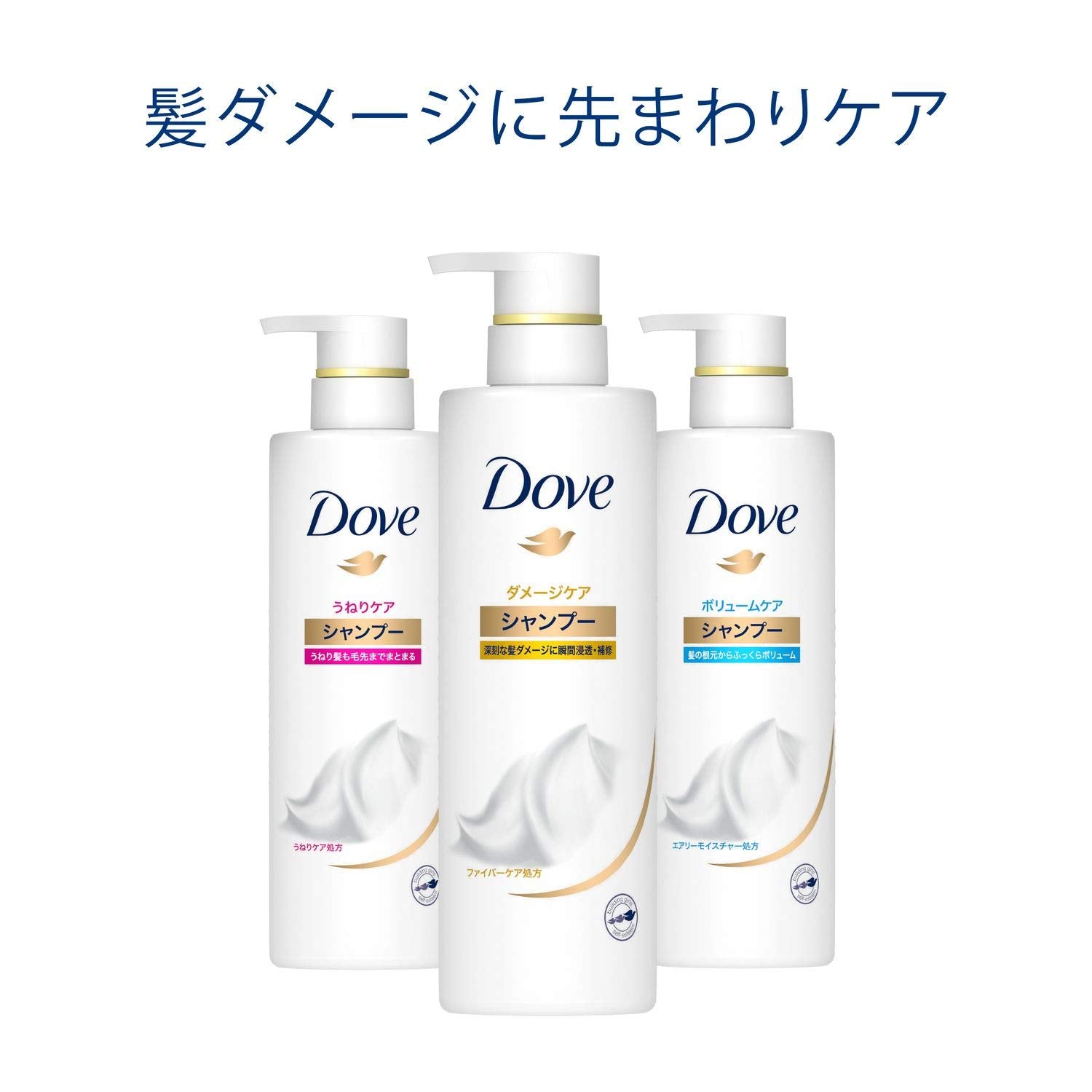 【まとめ買い】ダヴ　ダメージケア　シヤンプー　つめかえ用　３５０Ｇ 容量350G×12点セット ユニリーバ シャンプー