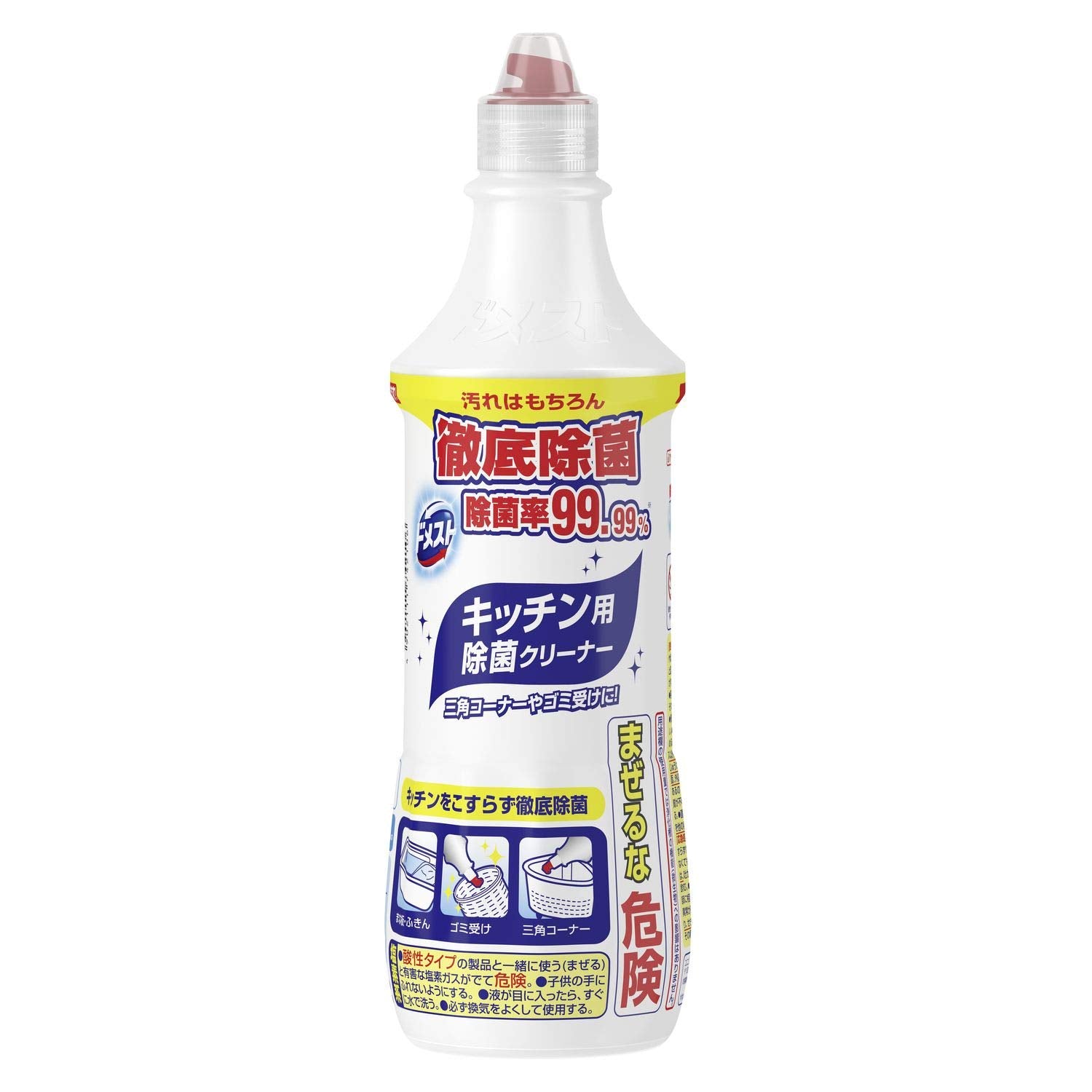 【まとめ買い】ドメスト　ホワイト＆クリーン　５００ＭＬ 容量500ML×24点セット ユニリーバ 食器用漂白