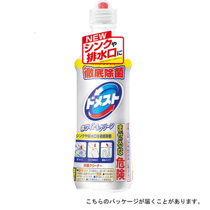 【まとめ買い】ドメスト　ホワイト＆クリーン　５００ＭＬ 容量500ML×24点セット ユニリーバ 食器用漂白