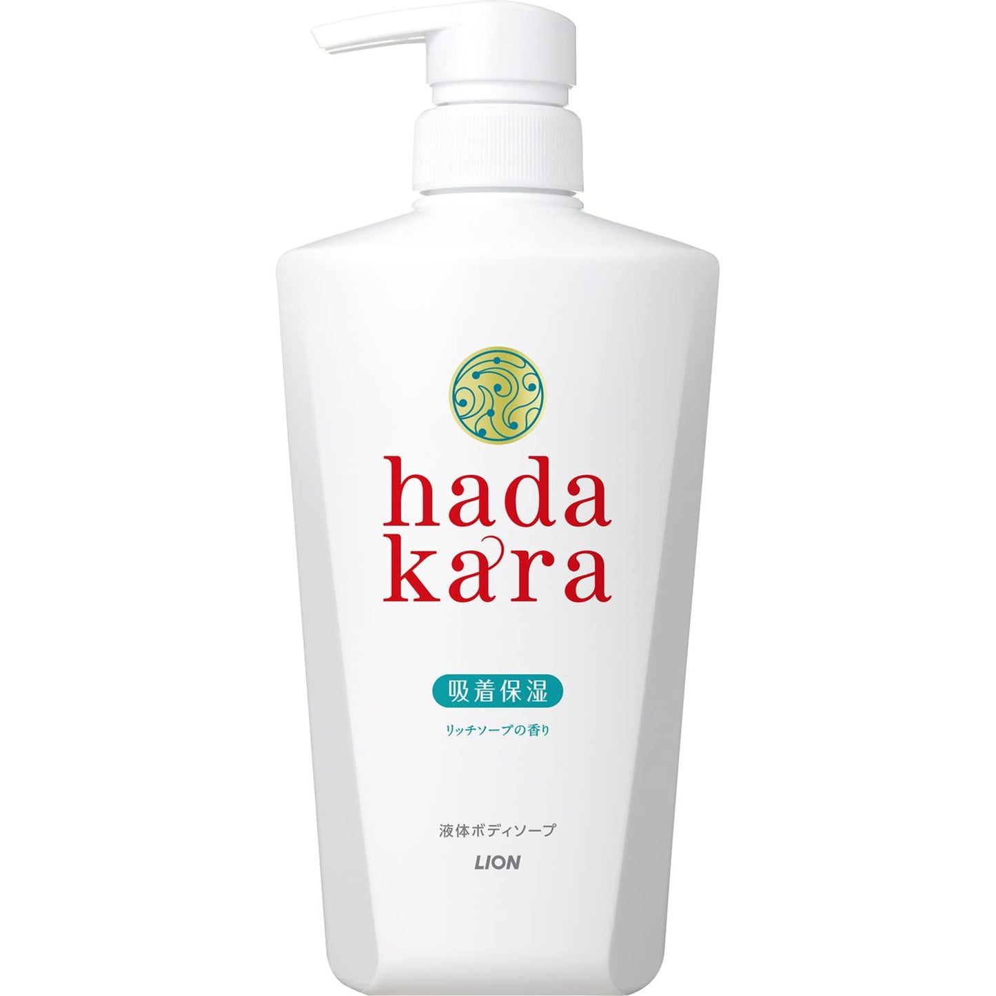 【まとめ買い】ｈａｄａｋａｒａボディーソープ　リッチソープの香り　本体 容量500ML×12点セット ライオン ボディソープ