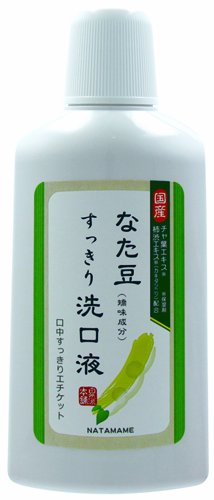 【まとめ買い】なた豆すっきり洗口液５００ＭＬ 容量500ML×24点セット 三和通商 マウスウォッシュ