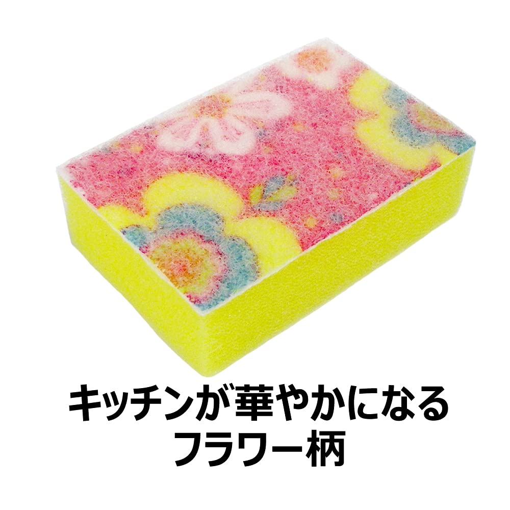 【まとめ買い】キクロン　クリナートスポンジ　フラワー　Ｐ 容量1ｺ×10点セット キクロン たわし・ふきん