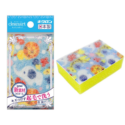 【まとめ買い】キクロン　クリナートスポンジ　アニマル　Ｂ 容量1ｺ×10点セット キクロン たわし・ふきん