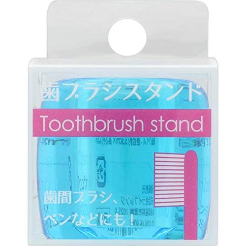 【まとめ買い】３－０６歯ブラシスタンドクリアブルー 容量1コ×12点セット ライフレンジ デンタル用品
