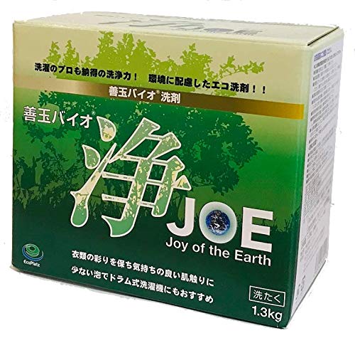 【まとめ買い】善玉バイオ洗剤　浄１．３ＫＧ 容量1300G×12点セット いのちの素 衣料用洗剤・自然派