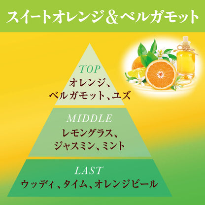 【まとめ買い】玄関・リビング用消臭力　Premium　Aroma　スィートオレンジ＆ベルガモット 容量400ML×18点セット芳香剤・部屋用