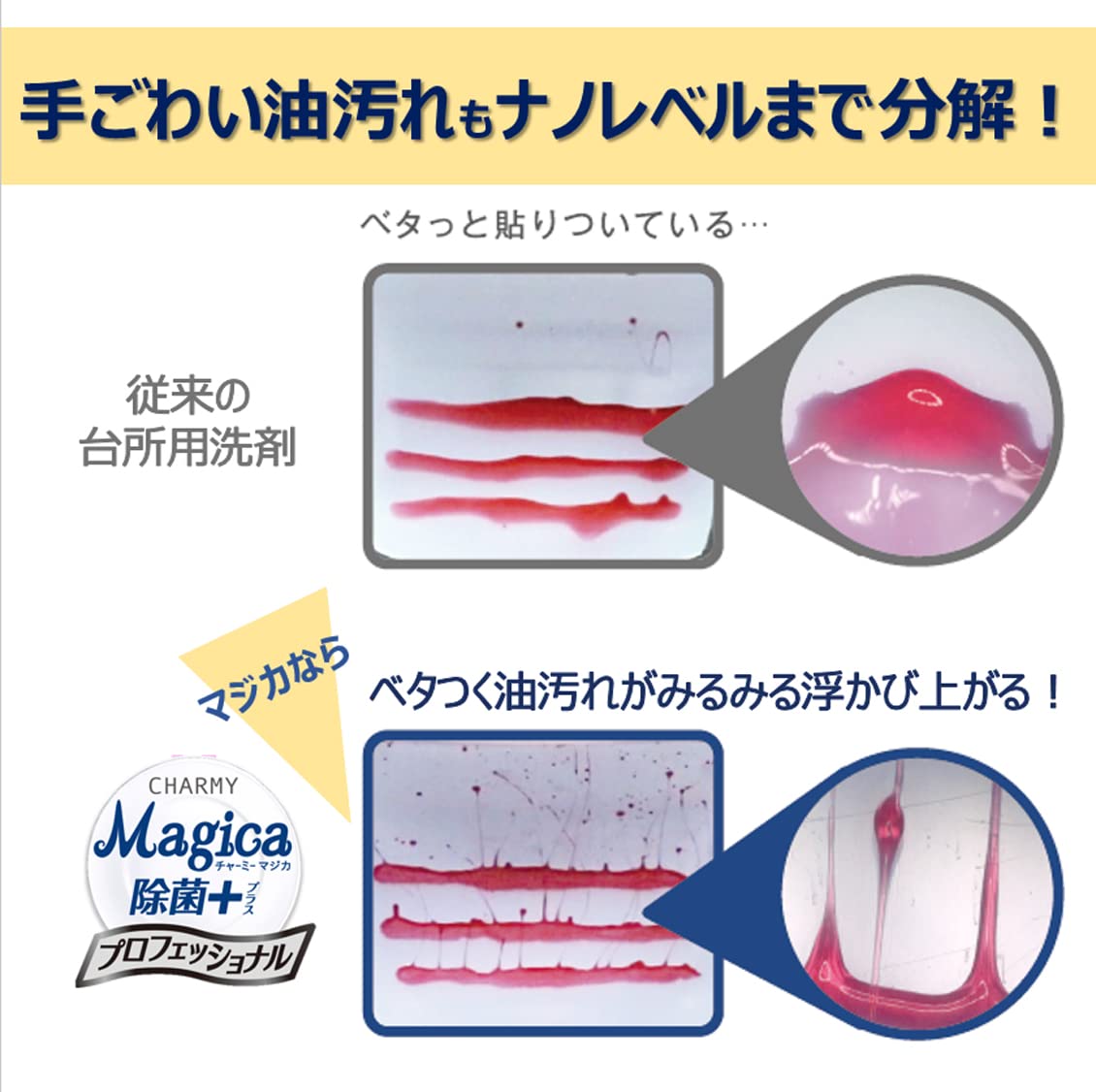 【まとめ買い】業務用ＣＨＡＲＭＹＭａｊｉｃａ除菌+ プロフェッショナル微香スプラッシュオレンジの香り 容量3800ML×3点セット食器用洗剤