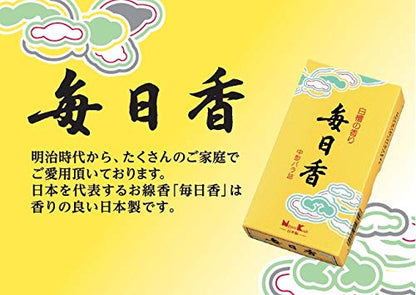 【まとめ買い】毎日香大型バラ 容量240G×5点セット 日本香堂 お線香