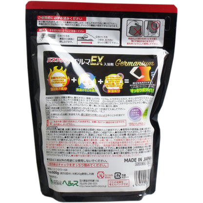 【まとめ買い】バスフラワースキンケア　ゲルマＥＸ　６００ｇ 容量600G×18点セット ヘルス 入浴剤
