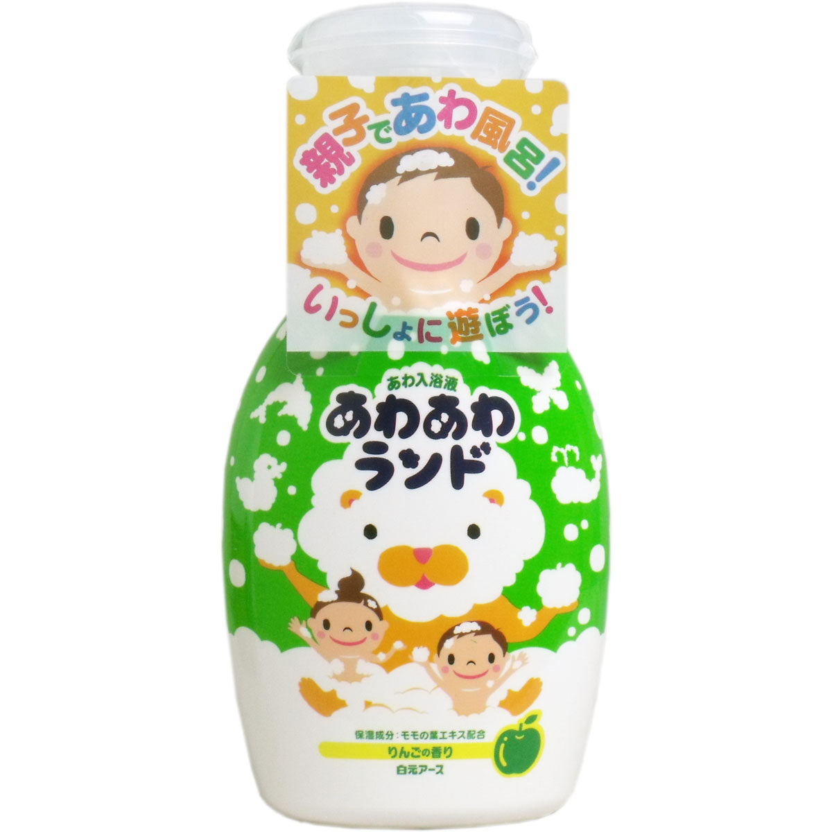 【まとめ買い】あわあわランド　りんごの香り 容量300ML×20点セット 白元アース 入浴剤