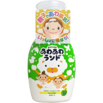 【まとめ買い】あわあわランド　りんごの香り 容量300ML×20点セット 白元アース 入浴剤