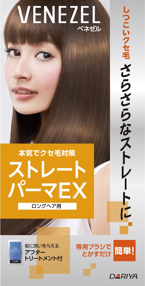 【まとめ買い】ベネゼル　ストレートパーマＥＸ　（ロングヘア用） 容量1個×24点セット ダリヤ ホームパーマ剤