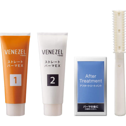 【まとめ買い】ベネゼル　ストレートパーマＥＸ　（ロングヘア用） 容量1個×24点セット ダリヤ ホームパーマ剤