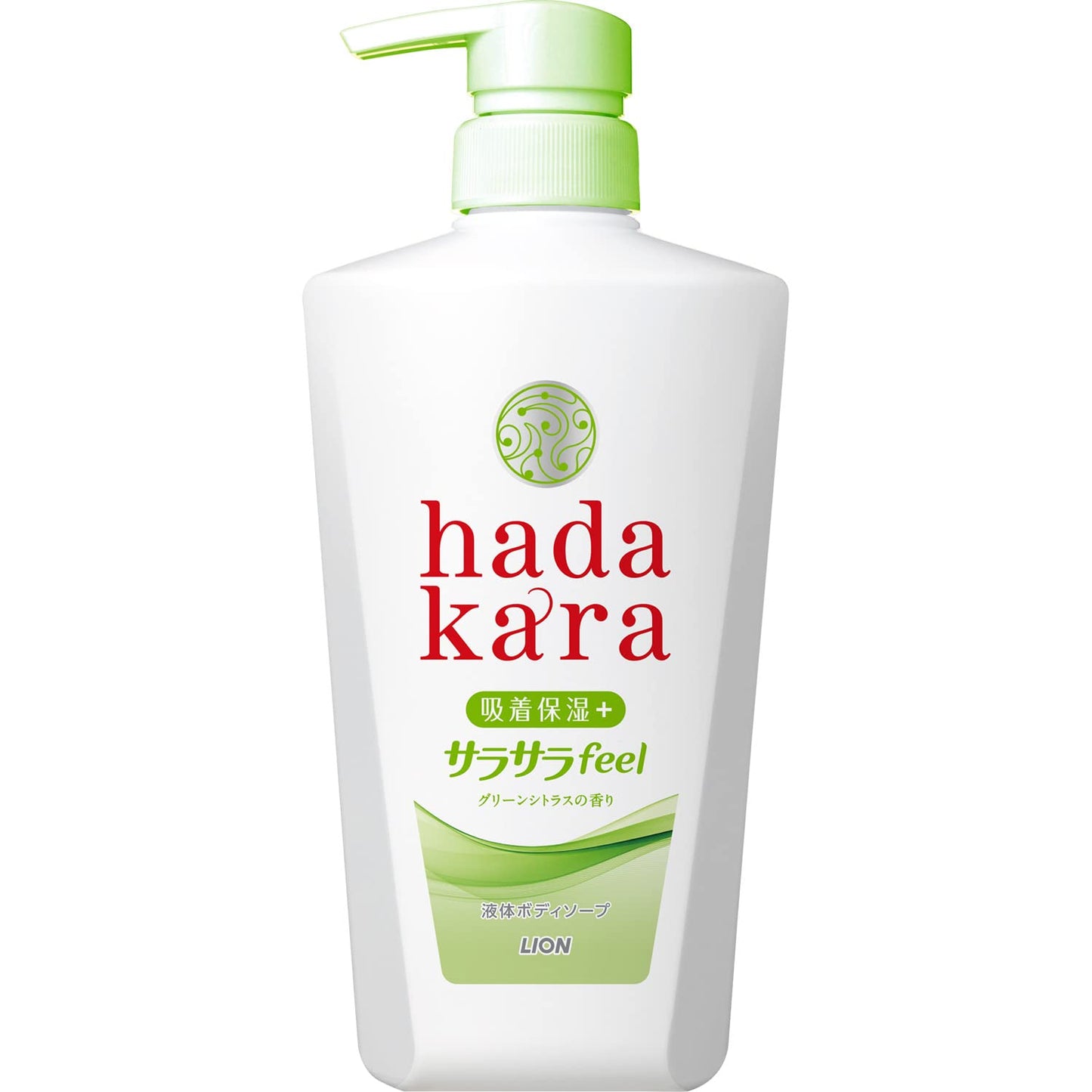 【まとめ買い】ハダカラボディソープ　サラサラ　本体 容量480ML×12点セット ライオン ボディソープ