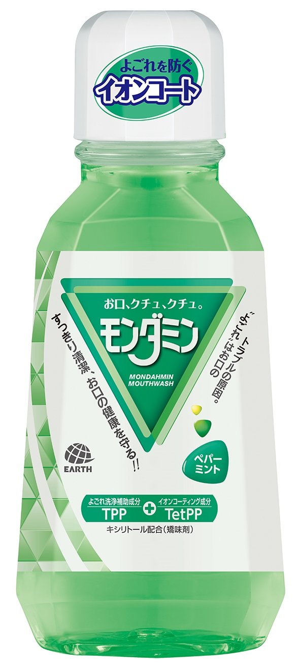 【まとめ買い】モンダミン　ペパーミント　３８０ＭＬ 容量380ML×24点セット アース製薬 マウスウォッシュ