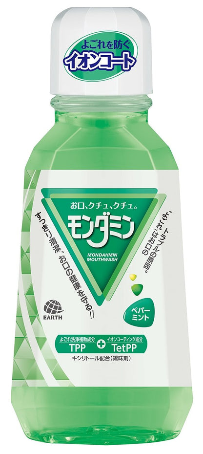 【まとめ買い】モンダミン　ペパーミント　３８０ＭＬ 容量380ML×24点セット アース製薬 マウスウォッシュ