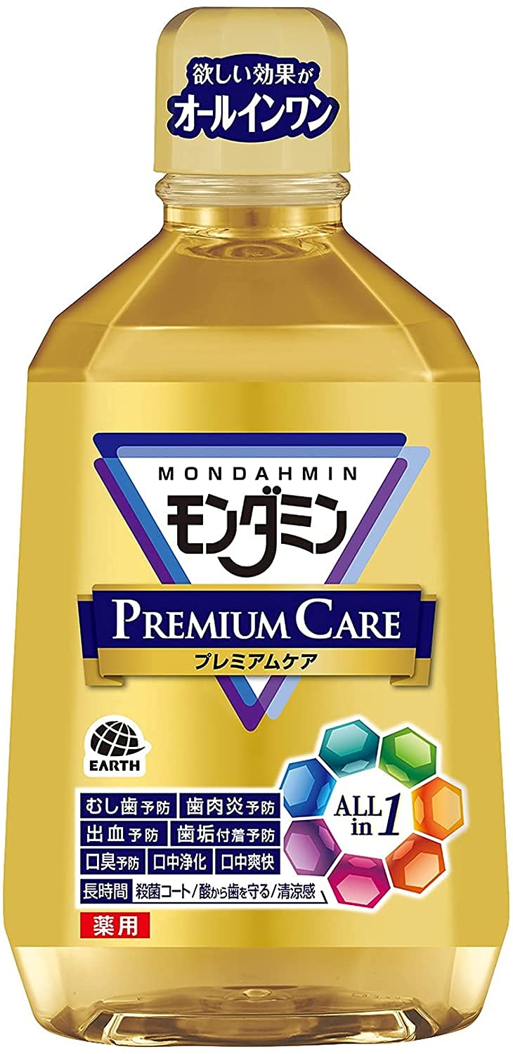 【まとめ買い】モンダミン　プレミアムケア　１０８０ＭＬ 容量1080ML×12点セット アース製薬 マウスウォッシュ