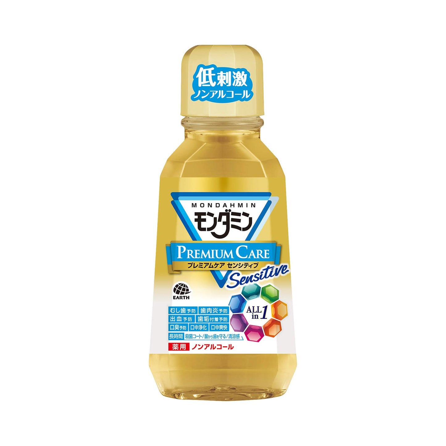【まとめ買い】モンダミン　プレミアムケア　センシティブ　380ml 容量380ML×24点セット アース製薬 マウスウォッシュ