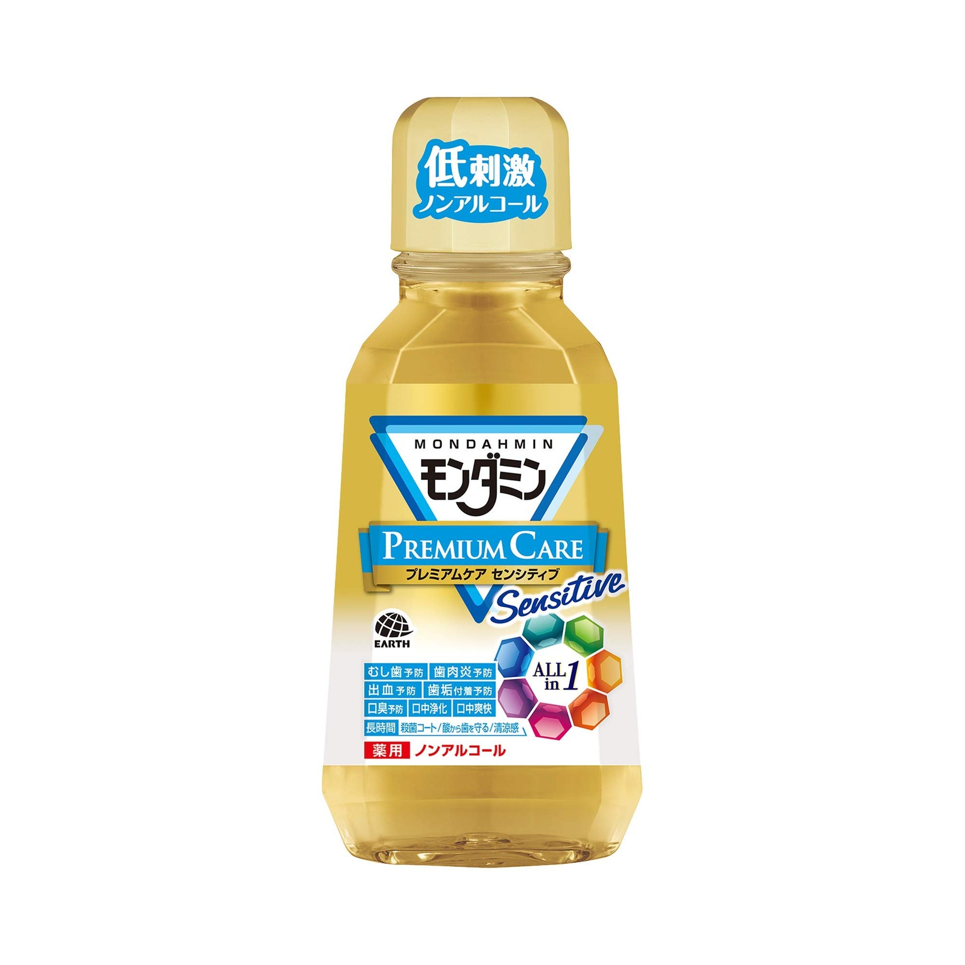 【まとめ買い】モンダミン　プレミアムケア　センシティブ　380ml 容量380ML×24点セット アース製薬 マウスウォッシュ