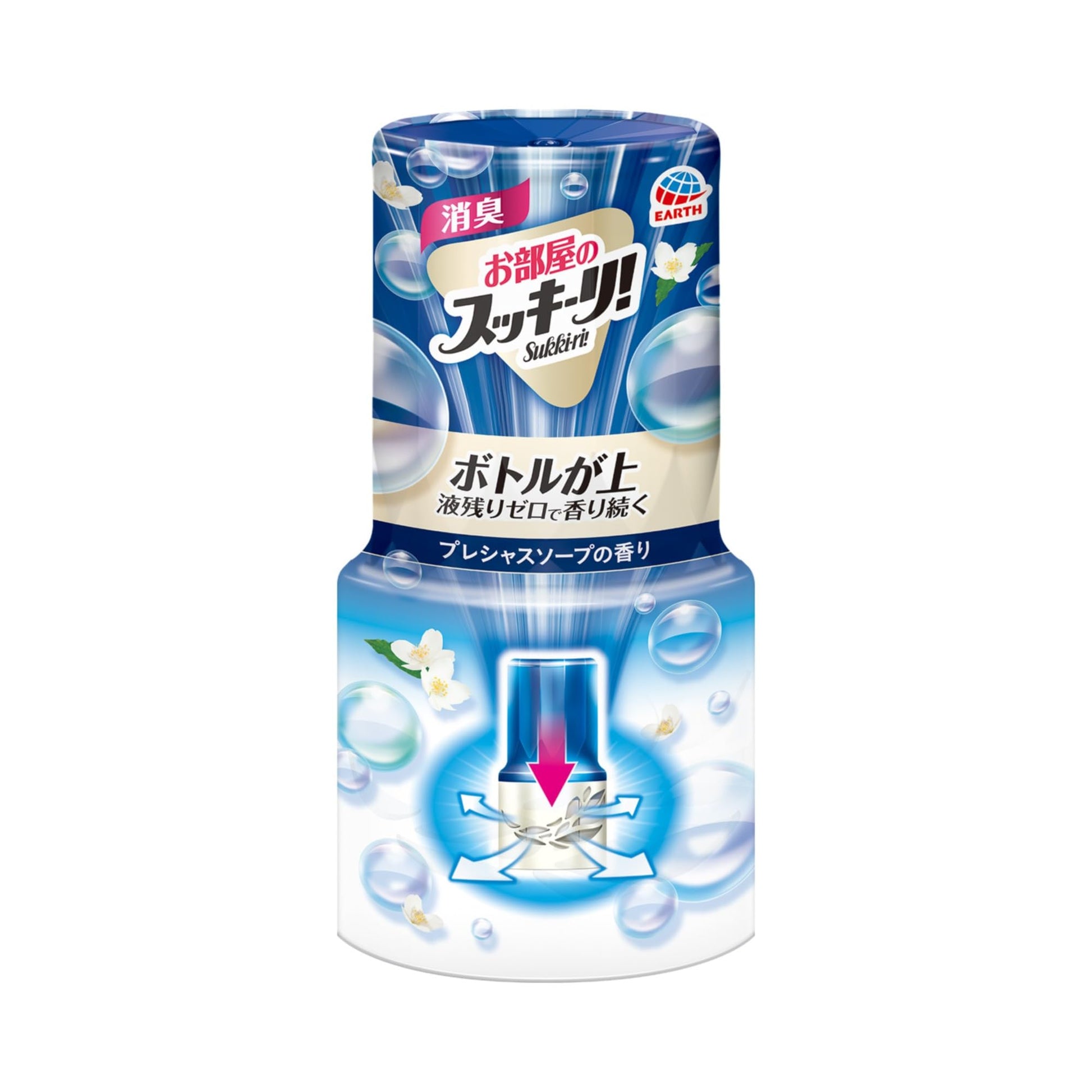 【まとめ買い】お部屋のスッキーリ！プレシャスソープの香り 容量400ML×16点セット アース製薬 芳香剤・部屋用
