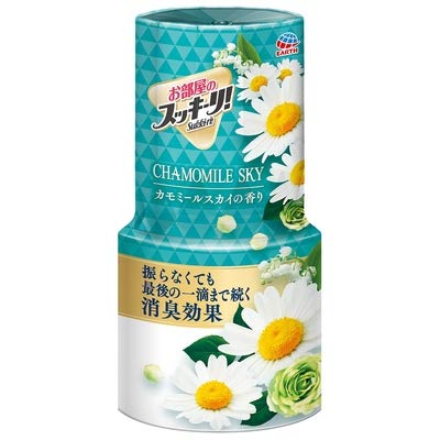 【まとめ買い】お部屋のスッキーリ！カモミールスカイの香り 容量400ML×16点セット アース製薬 芳香剤・部屋用