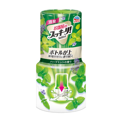 【まとめ買い】お部屋のスッキーリ！ハーブミントの香り 容量400ML×16点セット アース製薬 芳香剤・部屋用