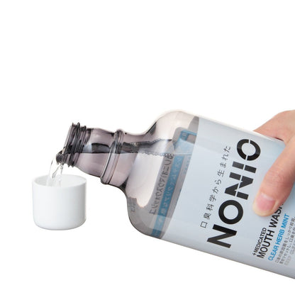【まとめ買い】ＮＯＮＩＯマウスウォッシュ　クリアハーブミント　６００ＭＬ 容量600ML×12点セット ライオン マウスウォッシュ