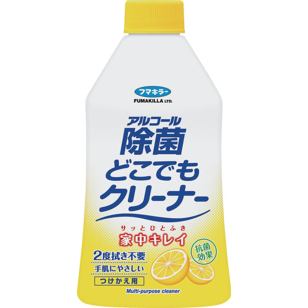 【まとめ買い】アルコール除菌どこでもクリーナー　つけかえ用 容量300ML×20点セット フマキラー 食器用漂白