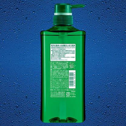 【まとめ買い】サンスタートニック爽快頭皮ケアシャンプー 容量480ML×12点セット サンスター シャンプー