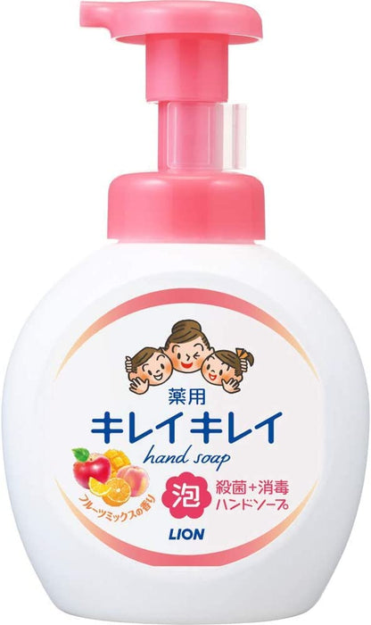 【まとめ買い】キレイキレイ薬用泡ハンドソープ　本体大型サイズ　フルーツミックスの香り 容量500ML×12点セット ハンドソープ