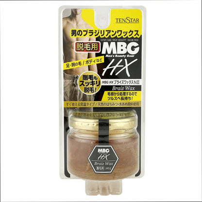 【まとめ買い】ＭＢＧ２－２７　ＭＢＧ　ＨＸ脱毛用ブライズワックス　１２０ｇ 容量120G×6点セット 三宝商事 ボディソープ
