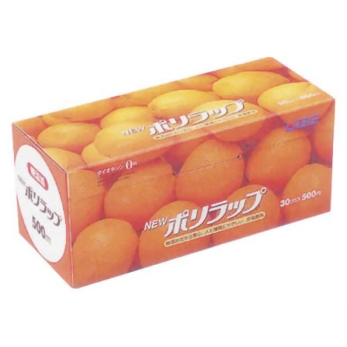 【まとめ買い】ポリラップ４５ＣＭＸ５００Ｍ 容量500M×6点セット 宇部フィルム