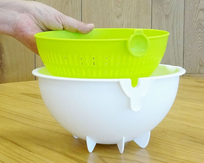 【まとめ買い】スピンホイール　コランダー　スモール（レッド） 容量1個×5点セット 小久保工業所 台所用品