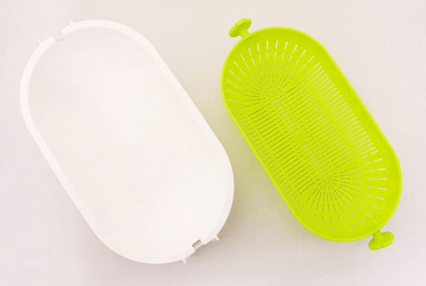 【まとめ買い】スピンホイール　コランダー　オーバル（レッド） 容量1個×5点セット 小久保工業所 台所用品