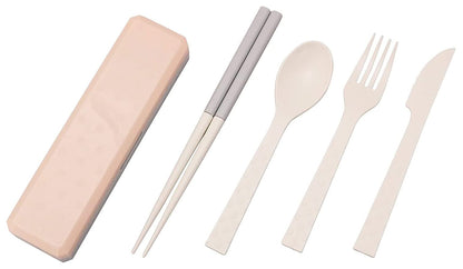 【まとめ買い】ＧＯ　ＯＵＴ　カトラリー　カラートレンド　ペールドッグウッド 容量1個×10点セット 小久保工業所 お弁当用品