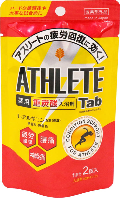 【まとめ買い】薬用ＡＴＨＬＥＴＥ　Ｔａｂ　２錠×１パック 容量2個×12点セット 小久保工業所 入浴剤