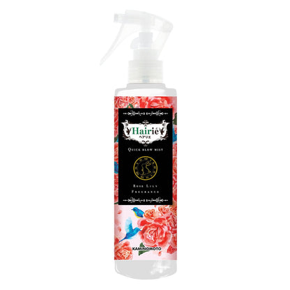 【まとめ買い】ヘアリエ　クイックブローミスト　エレガントなローズ・リリィの香り 容量180ML×3点セット スタイリング