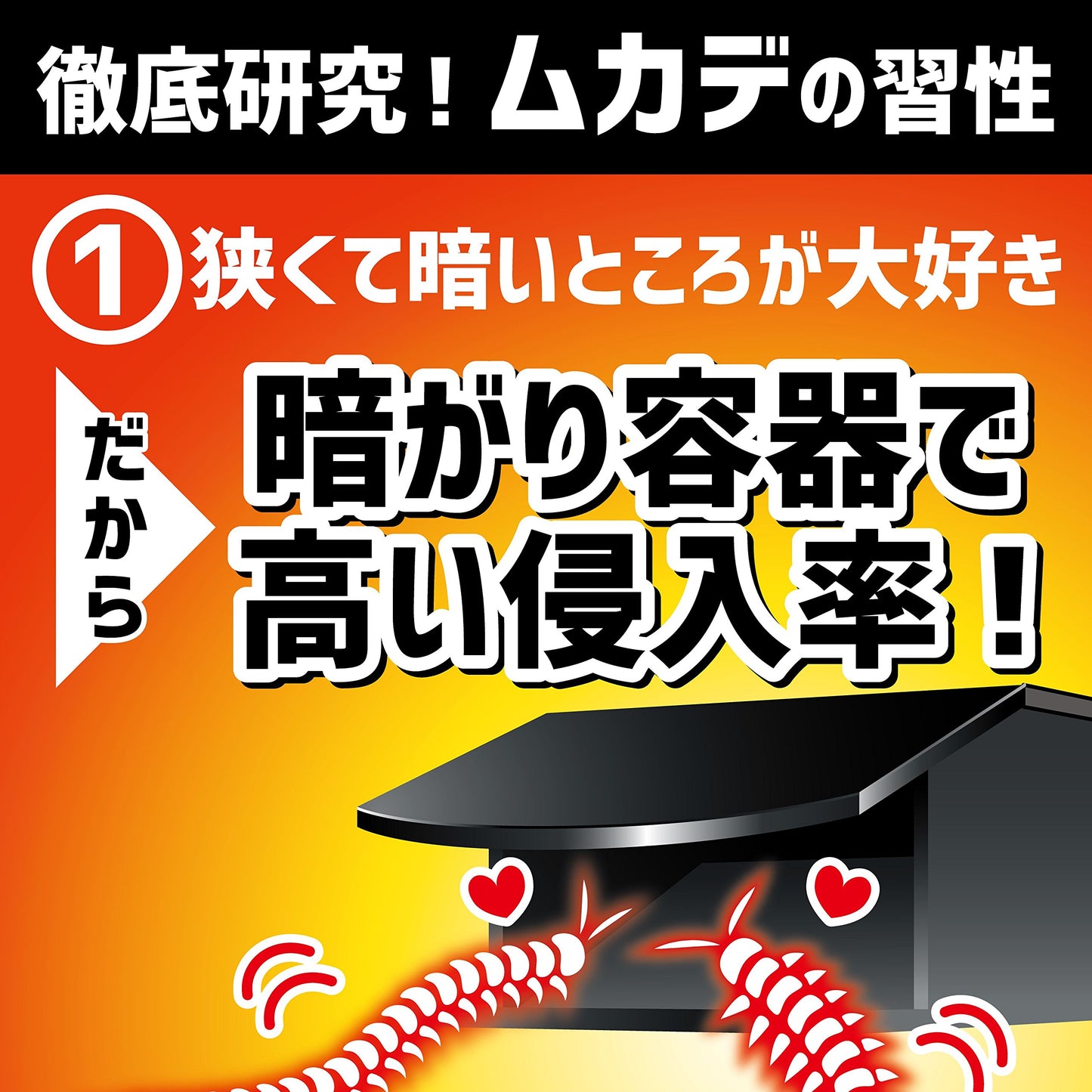 【まとめ買い】置くだけいなくなる　ムカデハンター 容量2個×20点セット 大日本除虫菊（金鳥） 殺虫剤・ムカデ