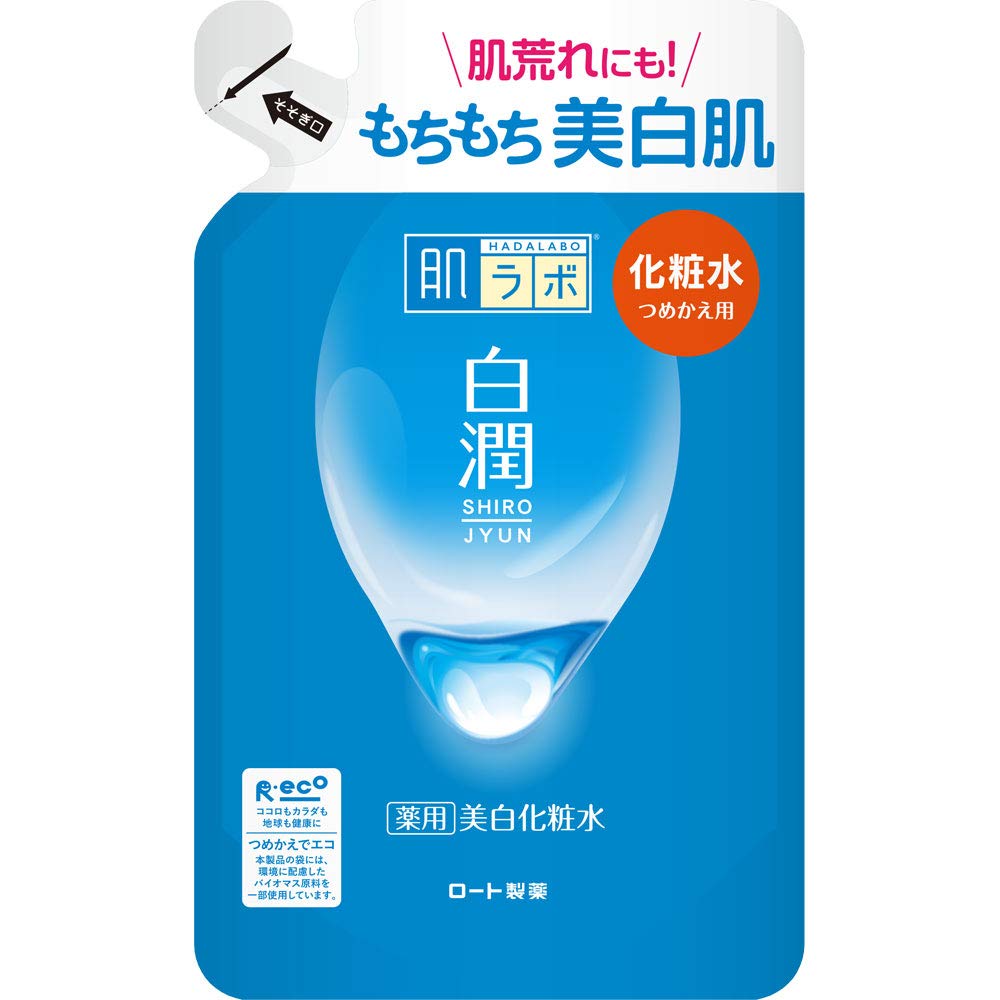 【まとめ買い】肌ラボ　白潤薬用美白化粧水　詰替用 容量170ML×24点セット ロート製薬 化粧水・ローション