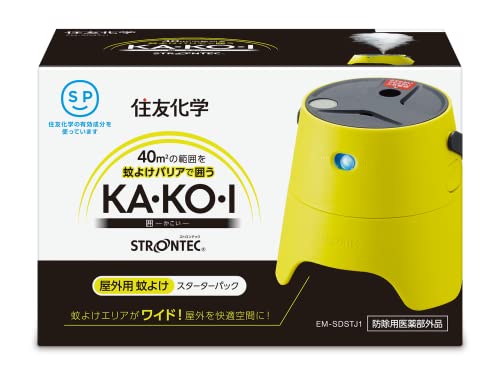 【まとめ買い】ＳＴＲＯＮＴＥＣ屋外用蚊よけＫＡ・ＫＯ・Ｉ（スターターパック） 容量1個×8点セット 殺虫剤・ハエ・蚊